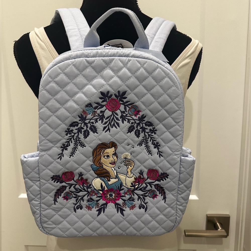 Vera Bradley Limited Edition Disney’s Belle Small Backpack NWT
